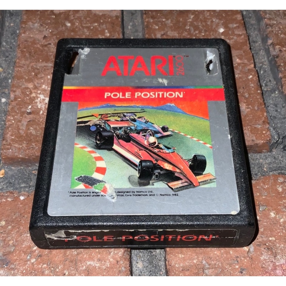Pole Position Atari 2600 Video Game Cartridge 1983
